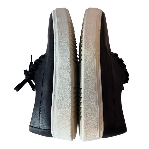 Eileen Fisher Womens Prop Leather Platform Sneaker Size 7 Minimalist Sustainable - Picture 7 of 8